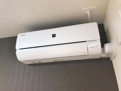 【設備】 | 瀬音のいおり（日高市武蔵高萩アパート新築工事） | エアコン（イメージ）