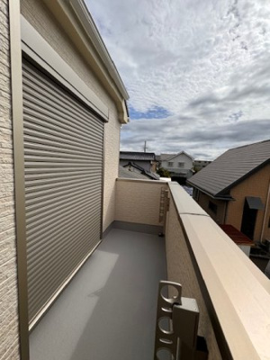 【バルコニー】 | Heartful-Town守山区中志段味８期 | 今すぐのご案内可能です！→  0120-336-922　までお気軽にお問い合わせください。