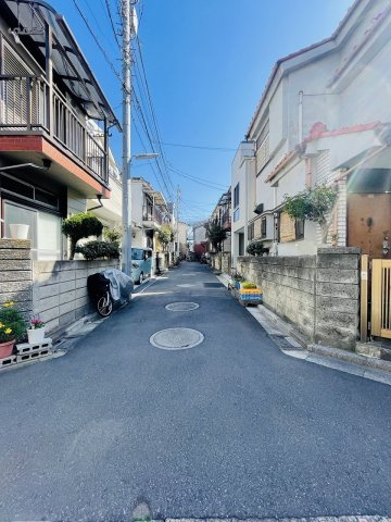 北区豊島３丁目新築戸建の前面道路含む現地写真