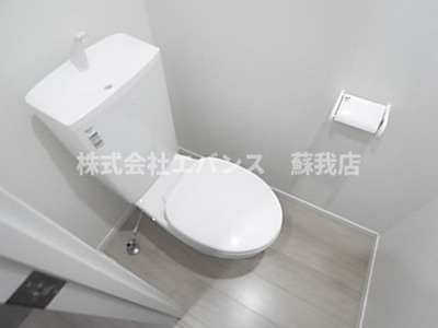 【トイレ】 | THE CENTRAL HONCHIBA | シンプルで使いやすいトイレです