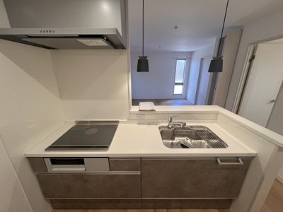 【キッチン】 | ユアメゾン下加茂 | コンパクトなキッチンで掃除もラクラク