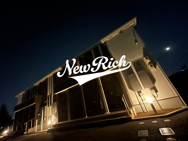 伊勢崎市三室町のアパートの外観