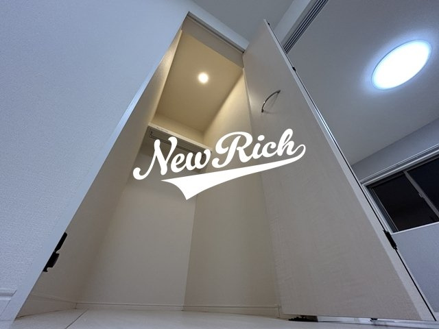 伊勢崎市三室町のアパートの収納