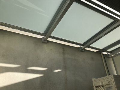 グレイス桶川のバルコニー