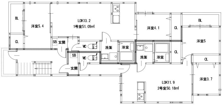 アビリタNOB博多駅東グランデの間取り