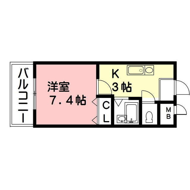 ＰＬＵＳ　Ｏ２ビルの間取り