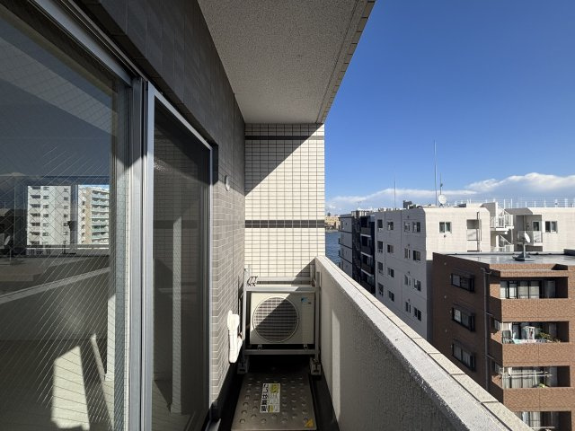 プレール・ドゥーク月島Ⅱのバルコニー