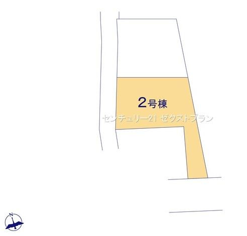 伊勢崎市国定町第3 2号棟の区画図|区画図