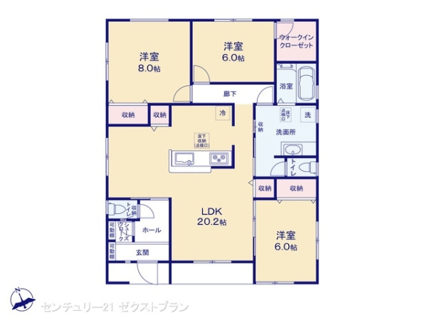 伊勢崎第3国定町 1号棟