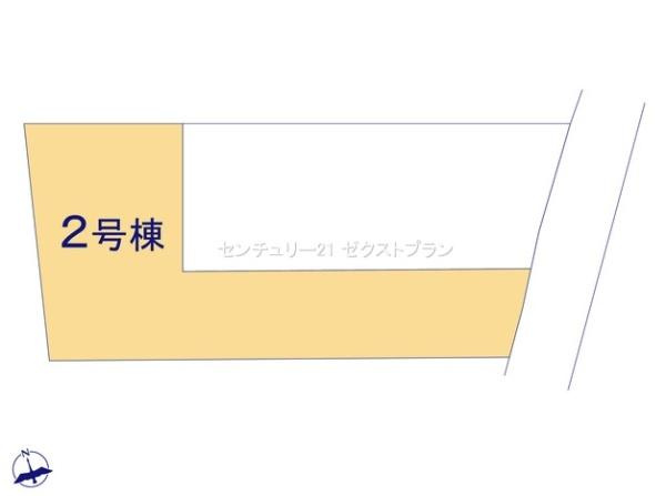 高崎市倉賀野町14期2棟 2号棟の区画図|区画図