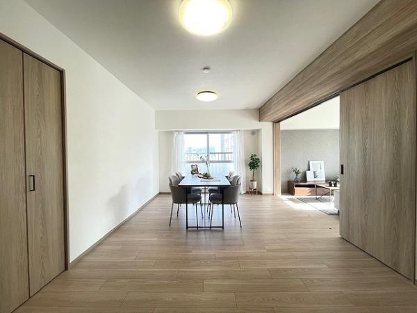 【居間・リビング】 | 日商岩井野江マンション