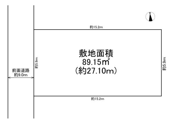 【土地図】 | 大阪市都島区都島本通5丁目　売土地