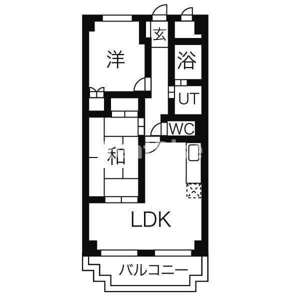 第1吉田マンションの間取り