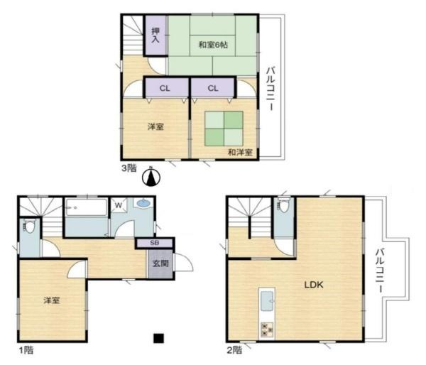 柏原市大正２丁目　一戸建