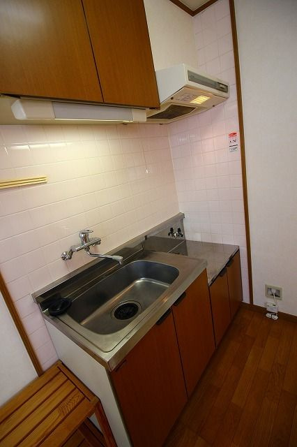 ヴェルデ360の内装|シンプルなキッチンです