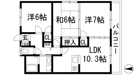 【間取り】