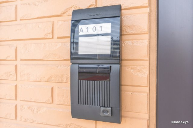 メゾン・ド・ボヌール　Aのエントランス|TVインターホン