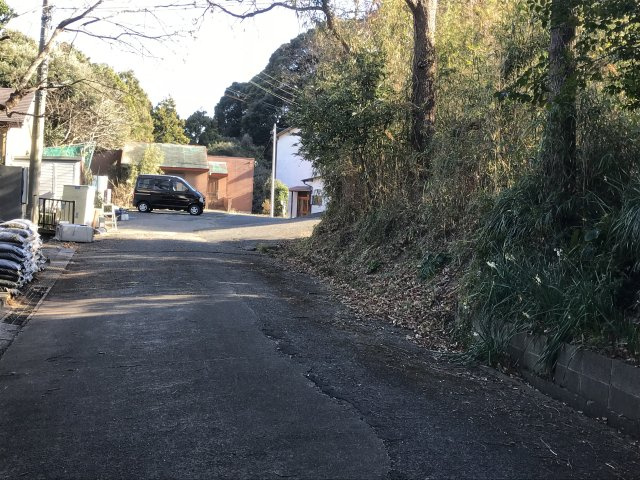下田市　笹峯台の周辺