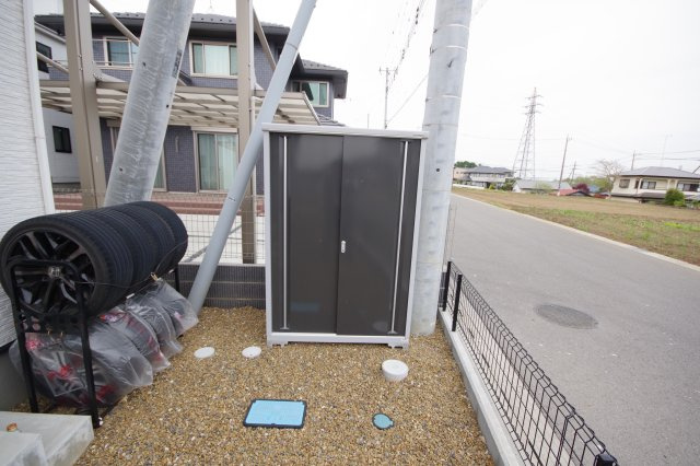 真岡市台町　戸建のその他|敷地内物置
