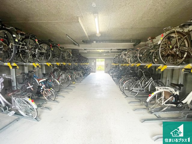 グランプレステージ明石魚住の駐車場|共用部（駐輪場）