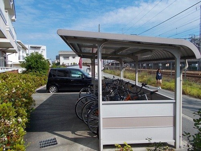 【駐車場】 | エクセレント・御着 | 車をお持ちの方に嬉しい駐車場付きの物件です