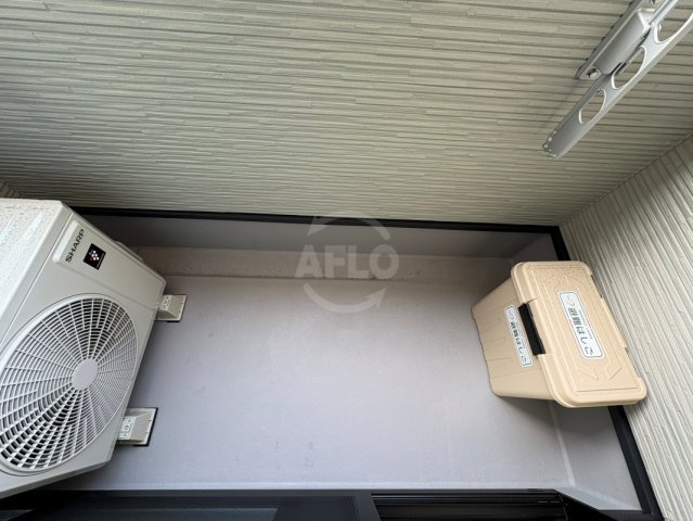 ハーモニーテラス遠里小野Ⅲのバルコニー|ハーモニーテラス遠里小野Ⅲ　バルコニー