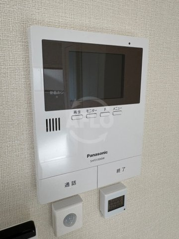 ハーモニーテラス遠里小野Ⅲのセキュリティ|ハーモニーテラス遠里小野Ⅲ　モニター付きインターホン