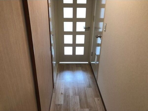 エレガンス喜連の玄関