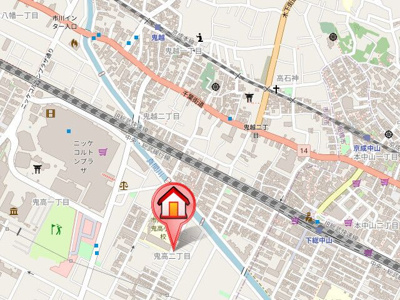 【地図】 | （仮称）市川市鬼高２丁目PJ