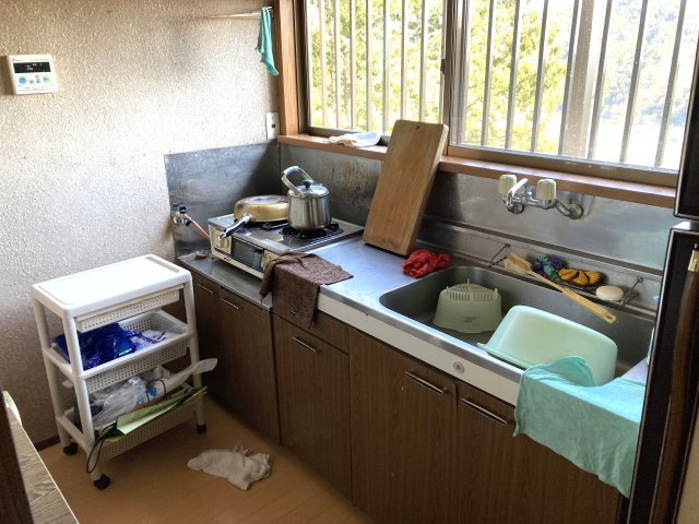 桜坂温泉別荘地 のキッチン