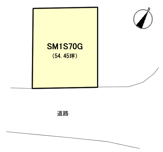 太陽苑の土地図