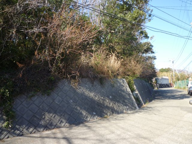 下田市　白浜の前面道路含む現地写真