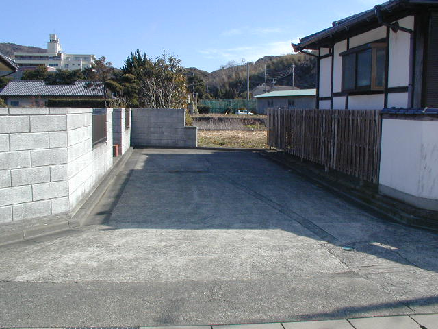 南伊豆町　加納の前面道路含む現地写真