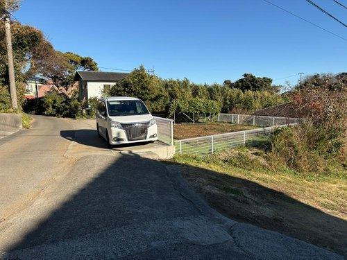 下田市　白浜の前面道路含む現地写真