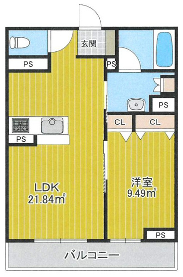 【間取り】 | Gooden大熊（家賃補助対象物件）