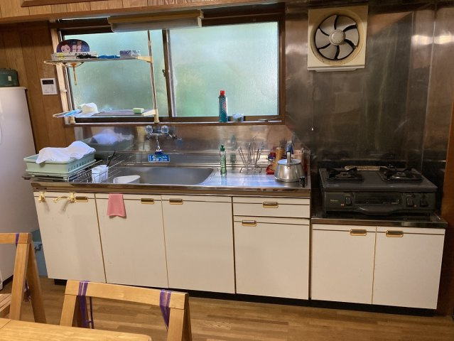 下田市　吉佐美苑のキッチン