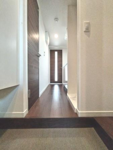 北区豊島１丁目の賃貸マンションの玄関