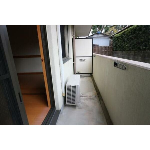 ア・ルーラ東合川のバルコニー