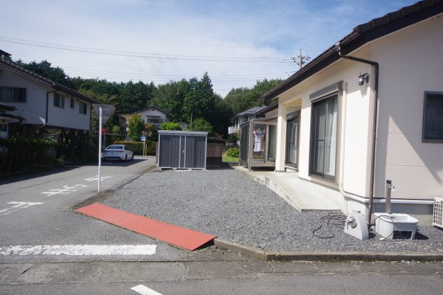 宇都宮市上欠町　戸建ての駐車場|３台駐車可能です