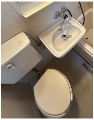 ハイツ野田若林のトイレ