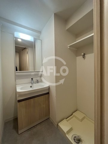 リヴェント玉造の独立洗面台