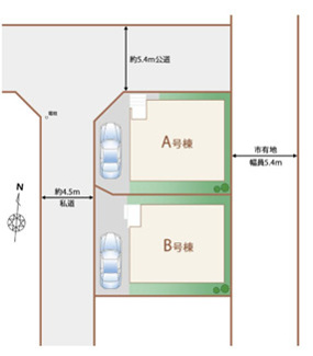 【区画図】 | 習志野市東習志野六丁目　新築分譲住宅B号棟 | 習志野市東習志野６丁目　B号棟