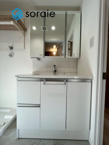 ハイマート川越の独立洗面台|1月31日撮影