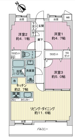 クリオ高津壱番館