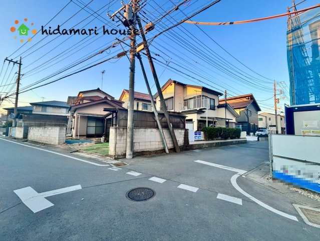 西区土屋　新築戸建　リーブル01の前面道路含む現地写真