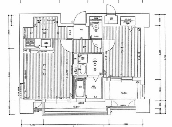 リーガル梅田　２０３