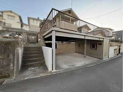 東区福田３丁目の前面道路含む現地写真