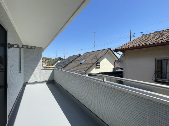【バルコニー】 | 熊谷市妻沼　新築戸建　全1棟　