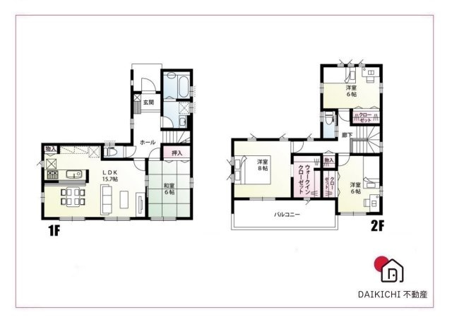 【区画図】 | 熊谷市妻沼　新築戸建　全1棟　