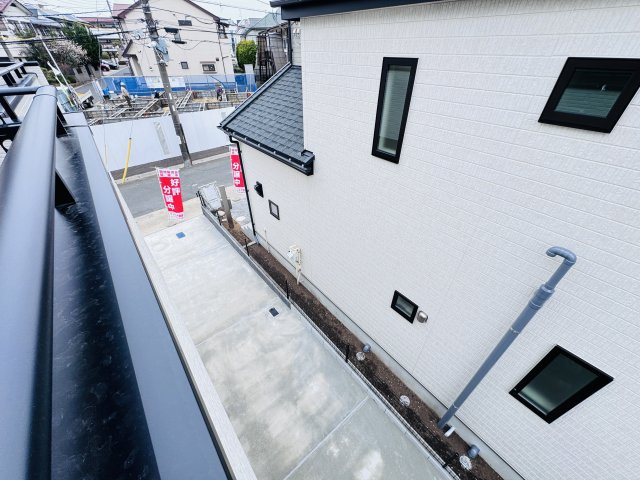 松戸市馬橋新築戸建【馬橋小学校：7分】の展望|バルコニーより南側眺望